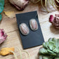 54 - Sterling Silver Red Buffalo Stud Earrings by Jason Ogg