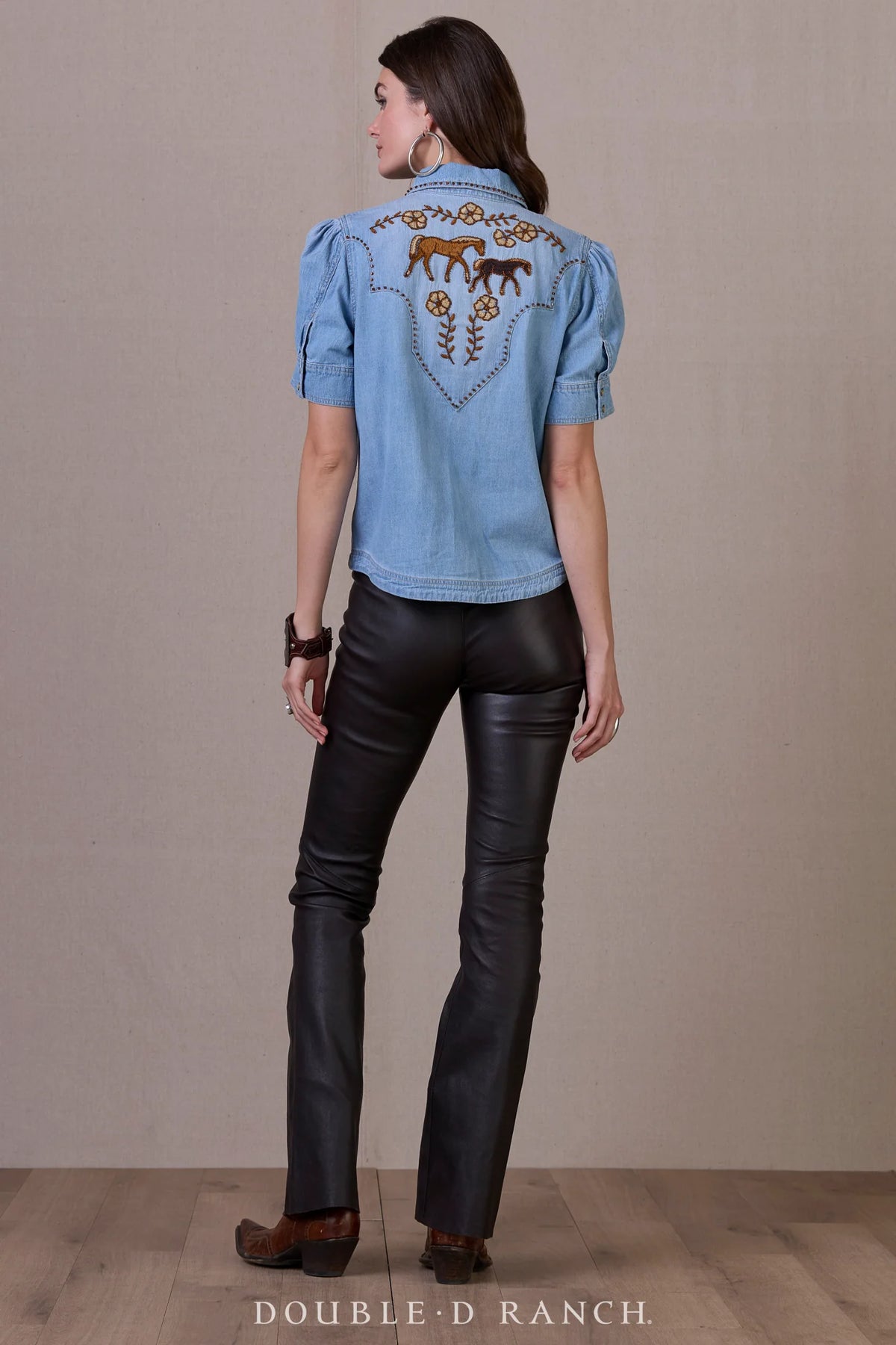 Little Blues Pony Top by Double D Ranch