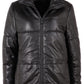 Evia CF Leather Jacket, Black