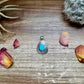Teardrop Pendant - sterling silver with Kingman turquoise