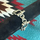 Silver Shackle Bracelet by V2 Designs