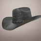 Laramie Straw Black Cowboy Hat by Gone Country