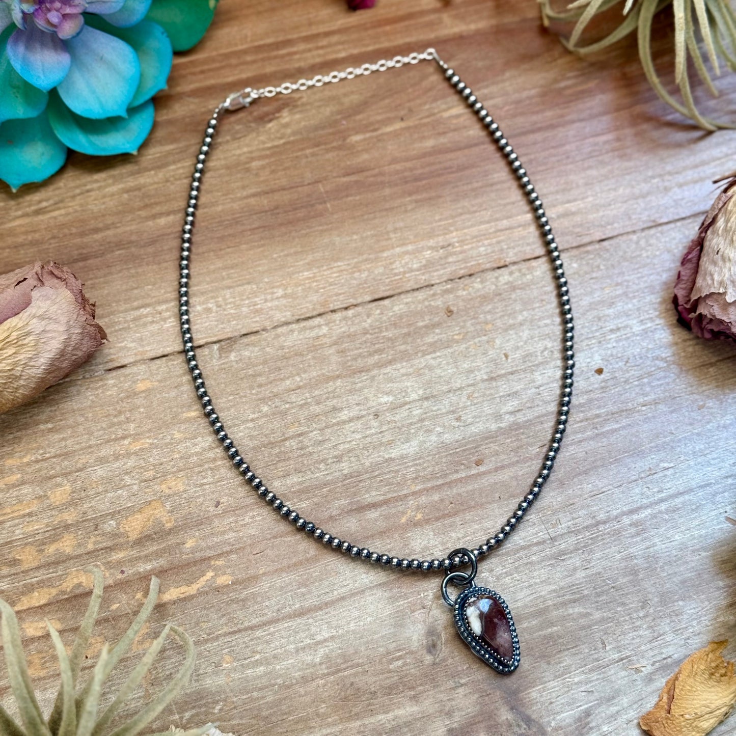 FREE Sterling Silver Pearl Necklace + MJ Wild Horse Pendant