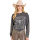 Rodeo sweatshirt with fringe, BW91T07956