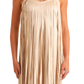 Beige fringe dress BWD0R05900