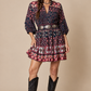 Priyanka Mini Dress in Zocalo Rose Print by Cleobella