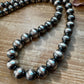 NFR Collection Necklace – Graduated Sterling Silver Pearls 6mm to 16mm – 45"