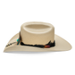 Cowboy hat CSCNWF-304261 with feather and turquoise detail.