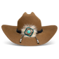 Cowboy hat with turquoise detail (CWCNWF-724201)