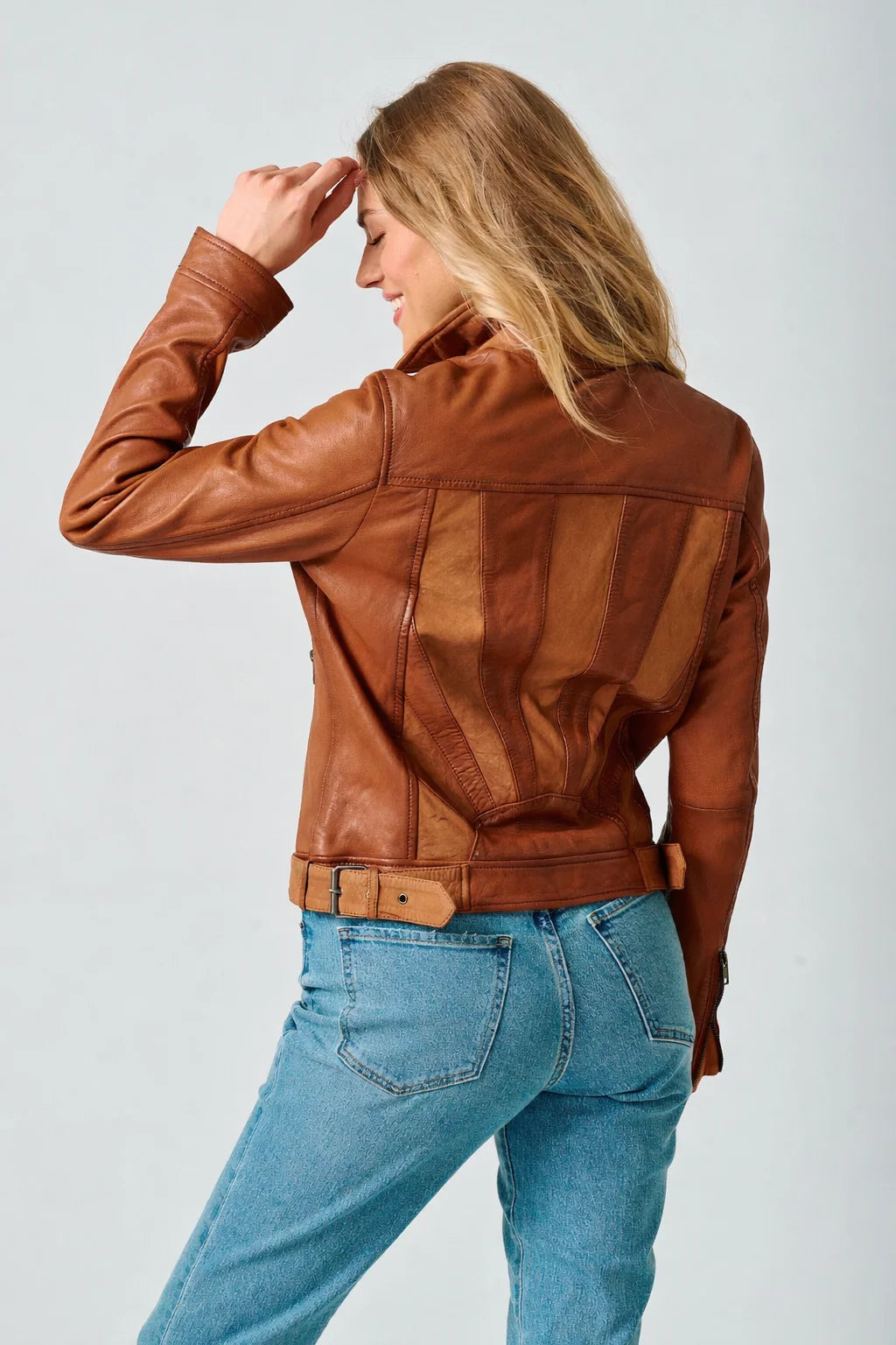 Sunny 2 RF Leather Jacket by Mauritius
