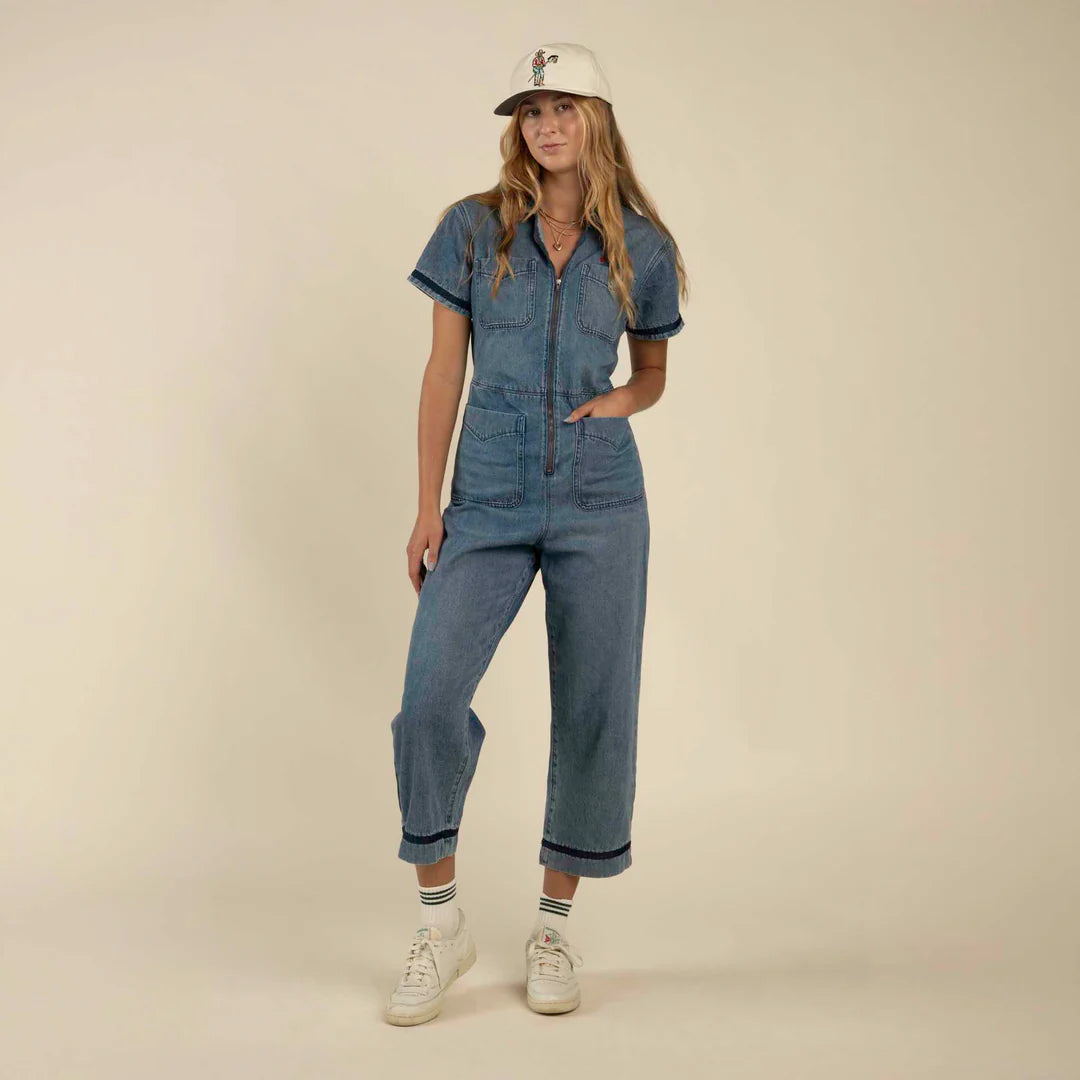 Dolly Jumpsuit Indigo denim jumpsuit