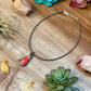 FREE Sterling Silver Pearl Necklace + MJ Red Spiny Oyster Pendant