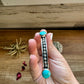 Sterling silver bangle Bracelet with kingman turquoise