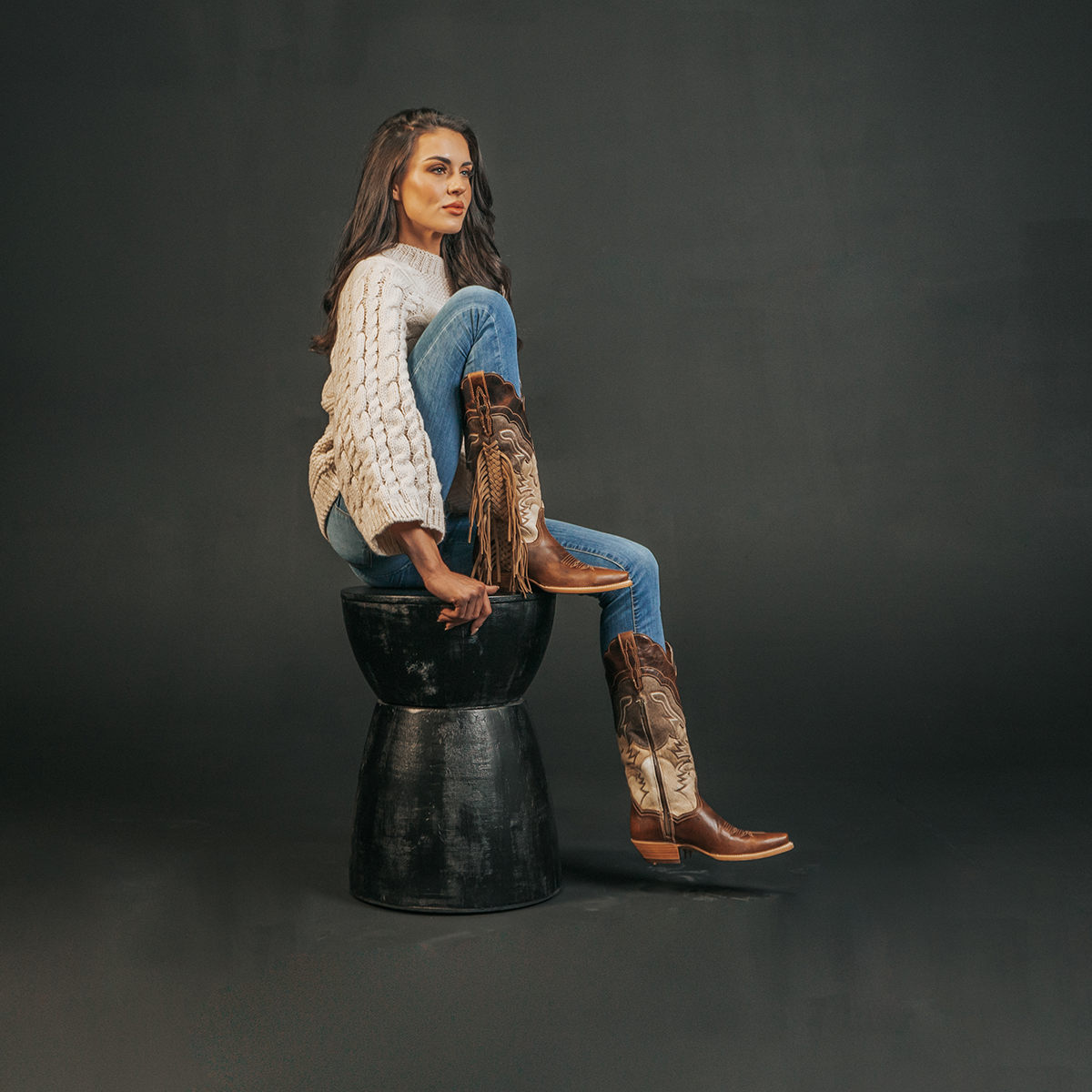 Dayla Leather Women's Cowboy Boots by Dan Post