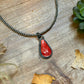 FREE Sterling Silver Pearl Necklace + MJ Red Spiny Oyster Pendant