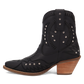 Precious Leather Black Bootie Ankle Boot by Dingo