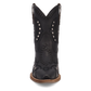 Precious Leather Black Bootie Ankle Boot by Dingo