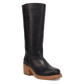 DI2287-BK_1 Black Leather Knee High Boot