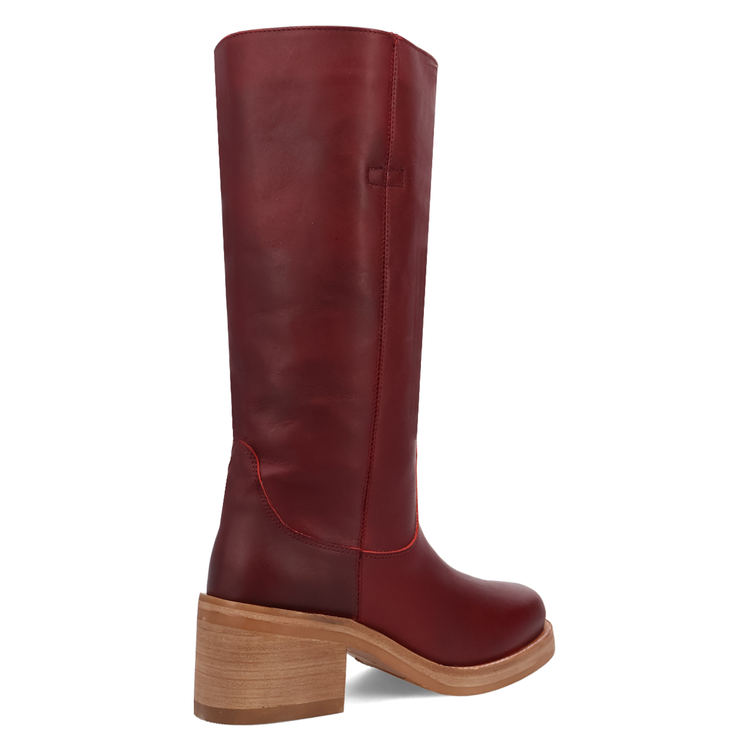 Red leather knee-high boots, DI2287-RD16_10
