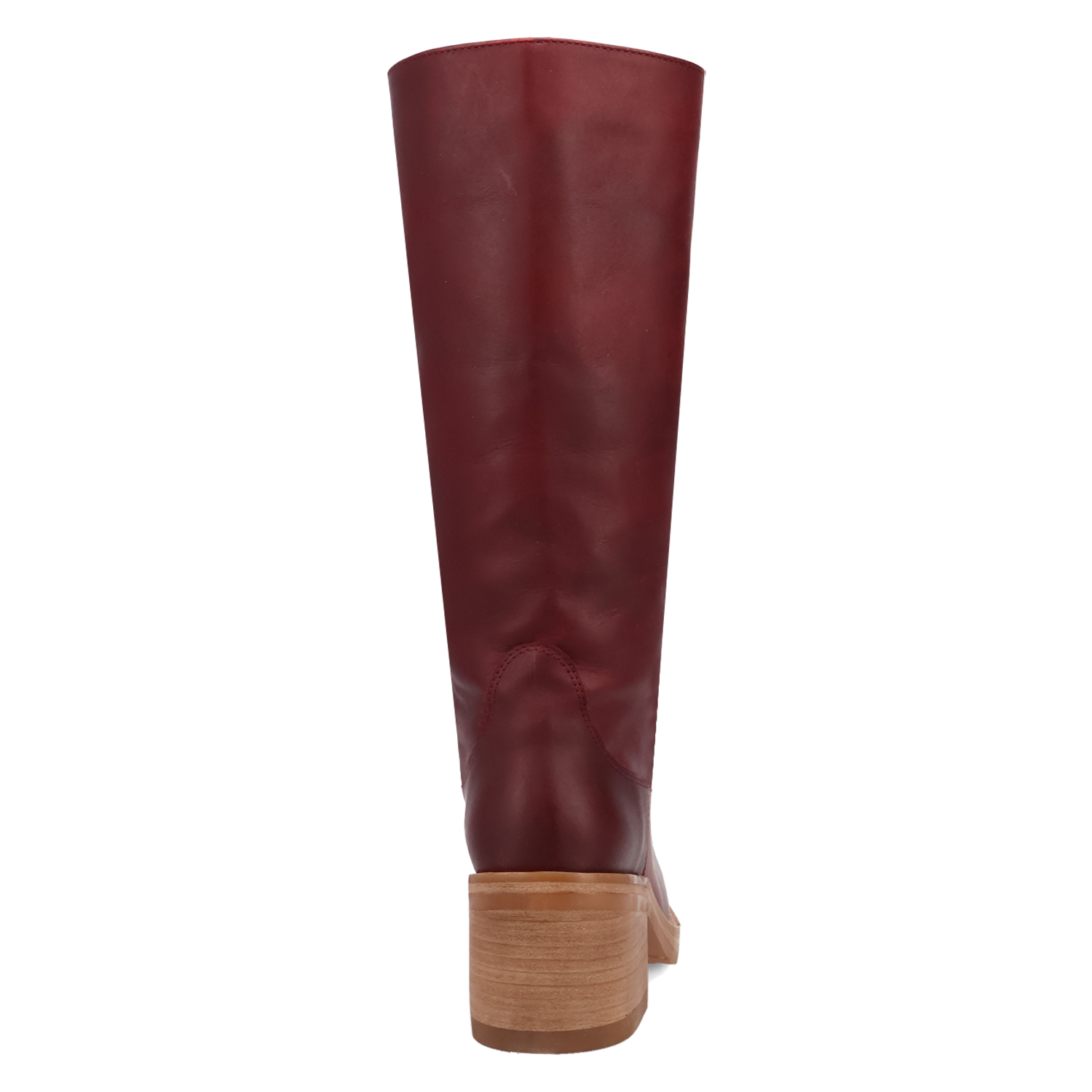DI2287-RD16_4 Red Leather Boot, Back View