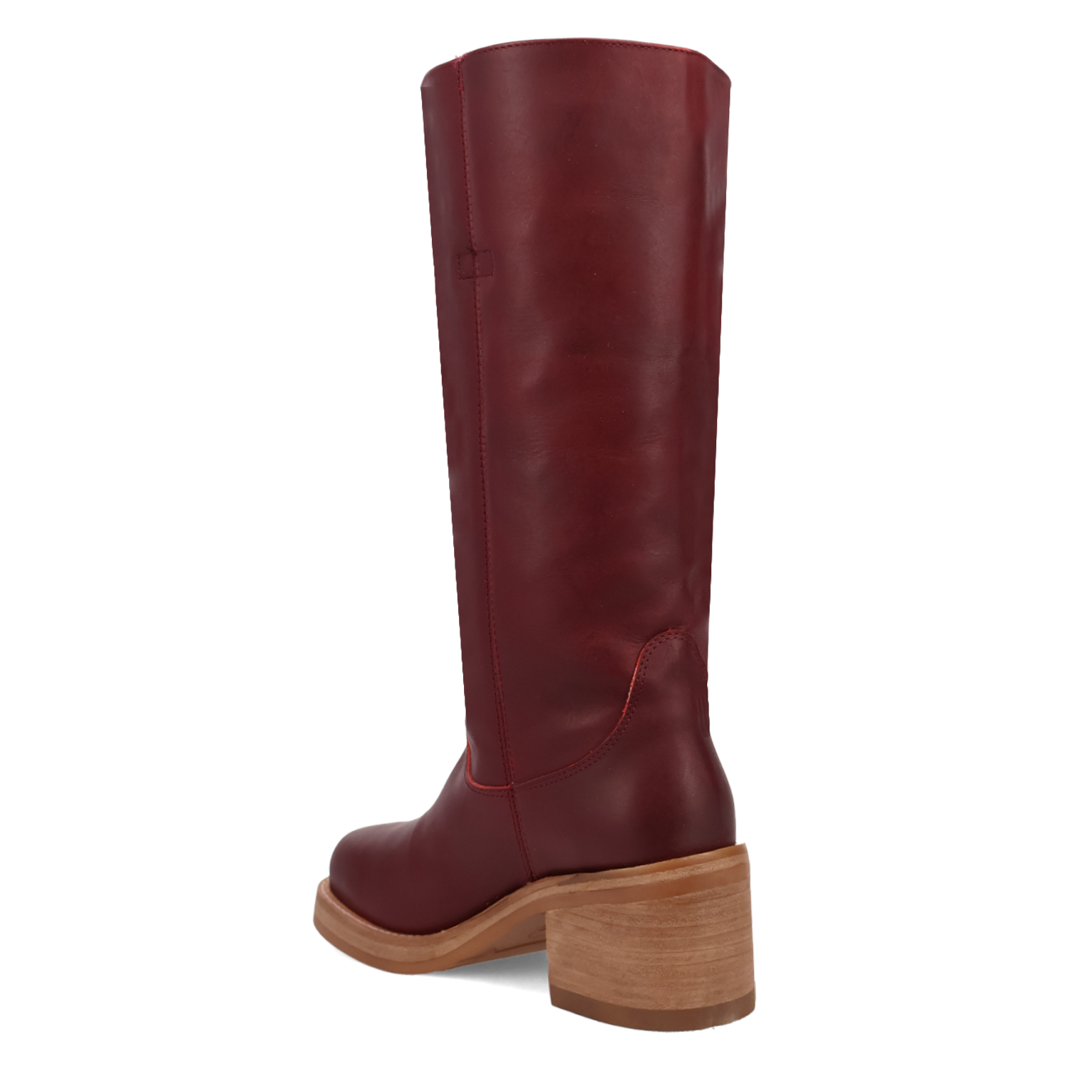 Red leather knee-high boot DI2287-RD16_9