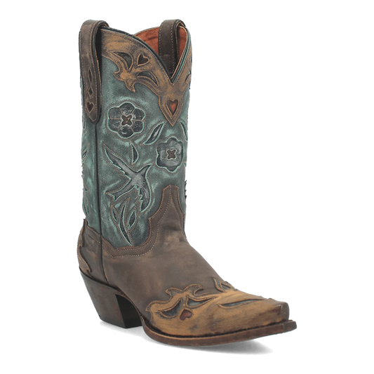 Vintage Bluebird Women's Cowboy Boot by Dan Post