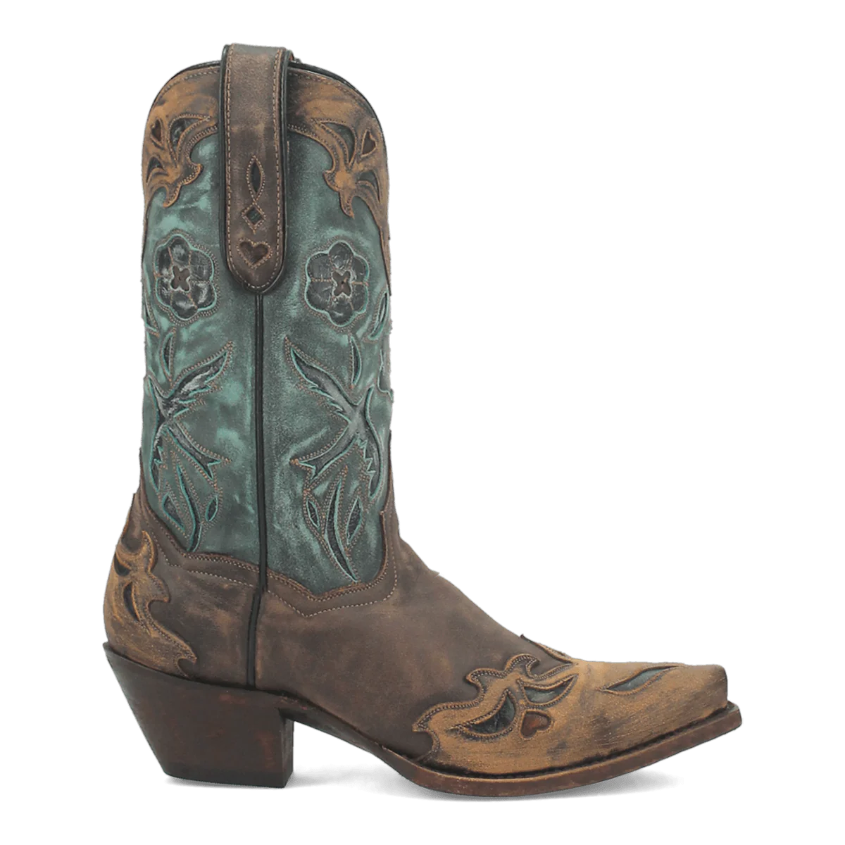 Vintage Bluebird Women's Cowboy Boot by Dan Post