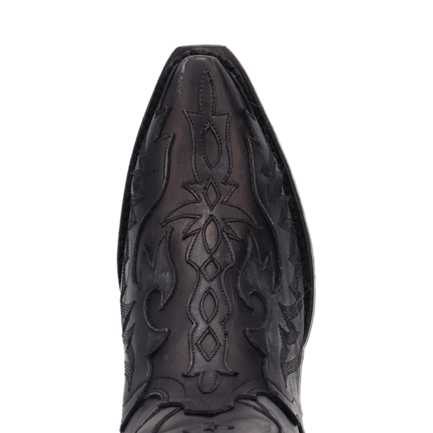 Hallie Leather Boot in Black Cowboy Boot by Dan Post