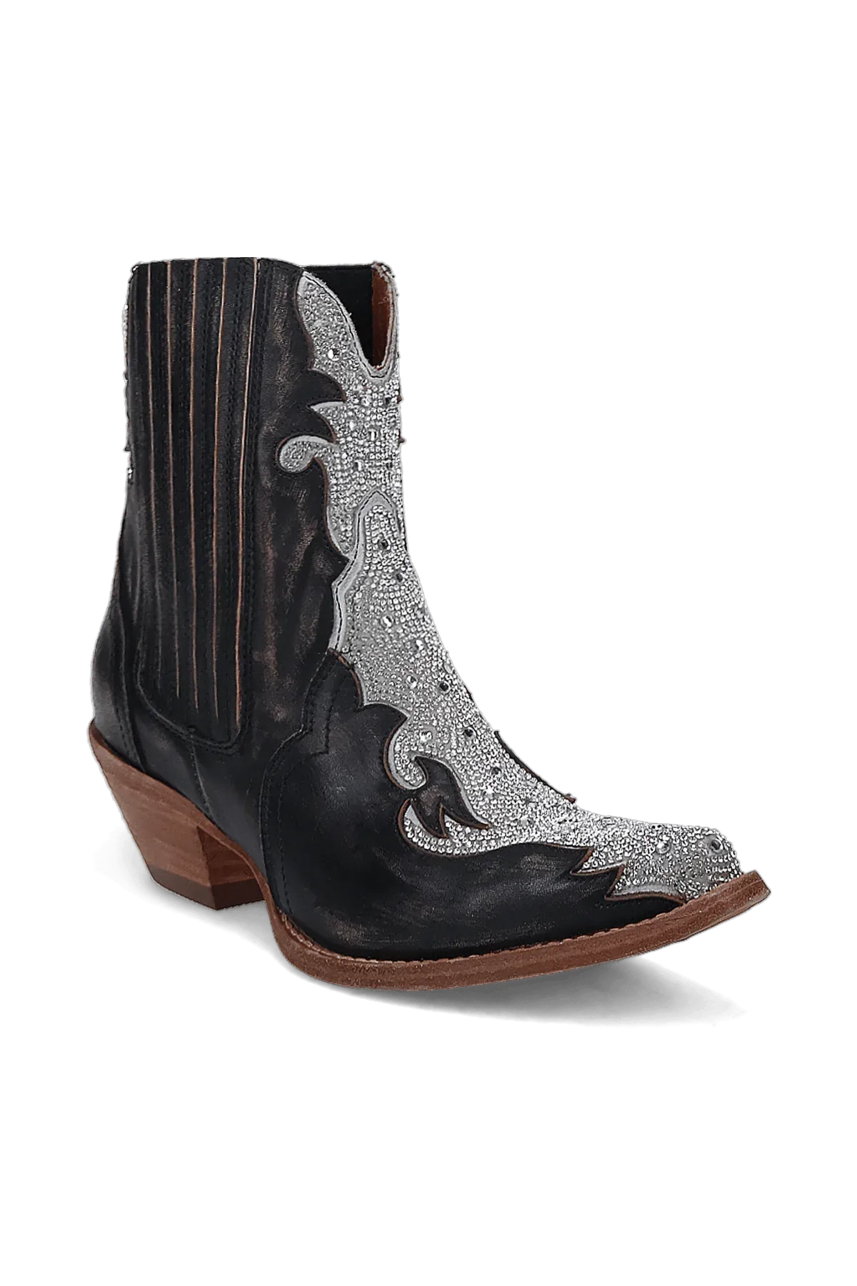 Crystal Ankle Bootie Cowboy Boot by Dan Post