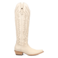 Heartland Bone Knee High Leather Women's Cowboy Boot by Dan Post