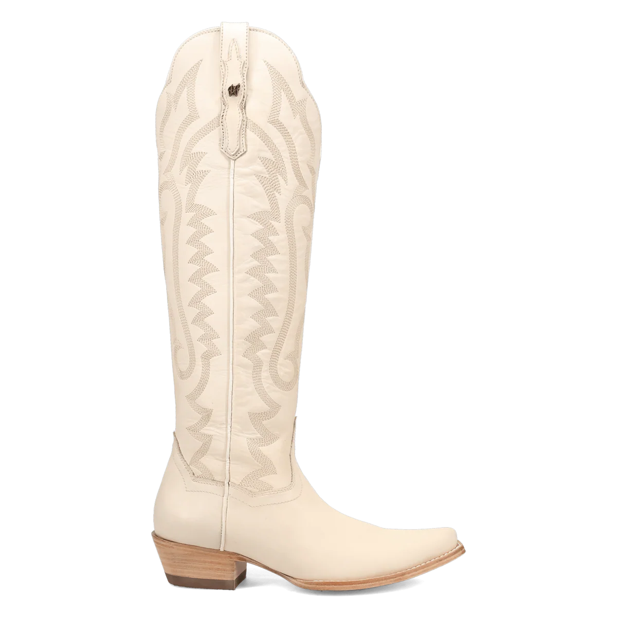 Heartland Bone Knee High Leather Women's Cowboy Boot by Dan Post