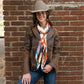 Cowboy Country Patriotic Wild Rag Silk Scarf Bandana