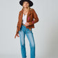 Nicole RF Leather Jacket