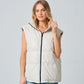 Eloisa OS Leather Jacket, White