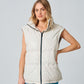 Eloisa OS Leather Jacket, White