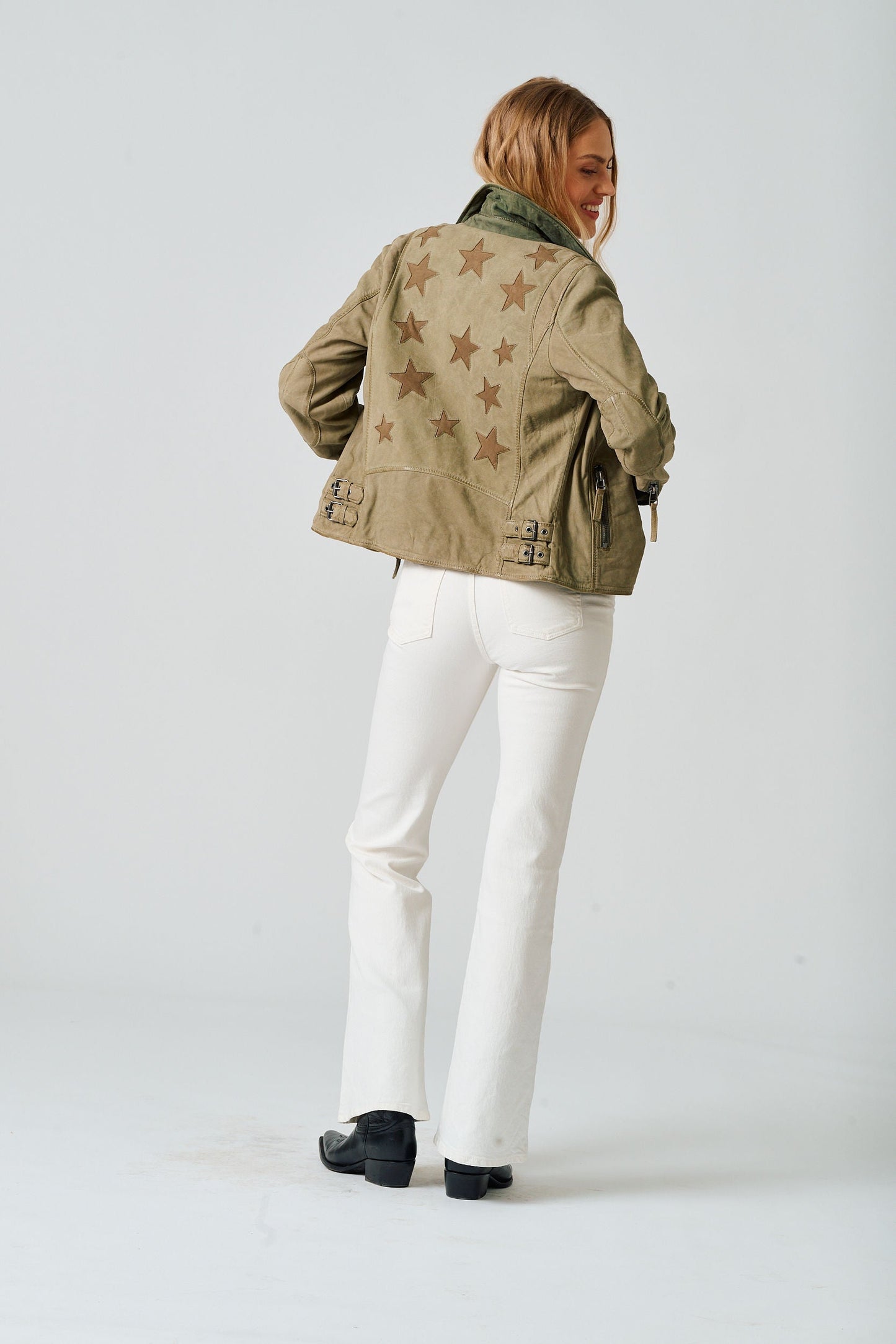Misty RF Leather Jacket