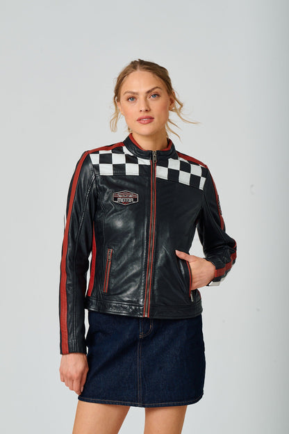 Payton RF Leather Jacket