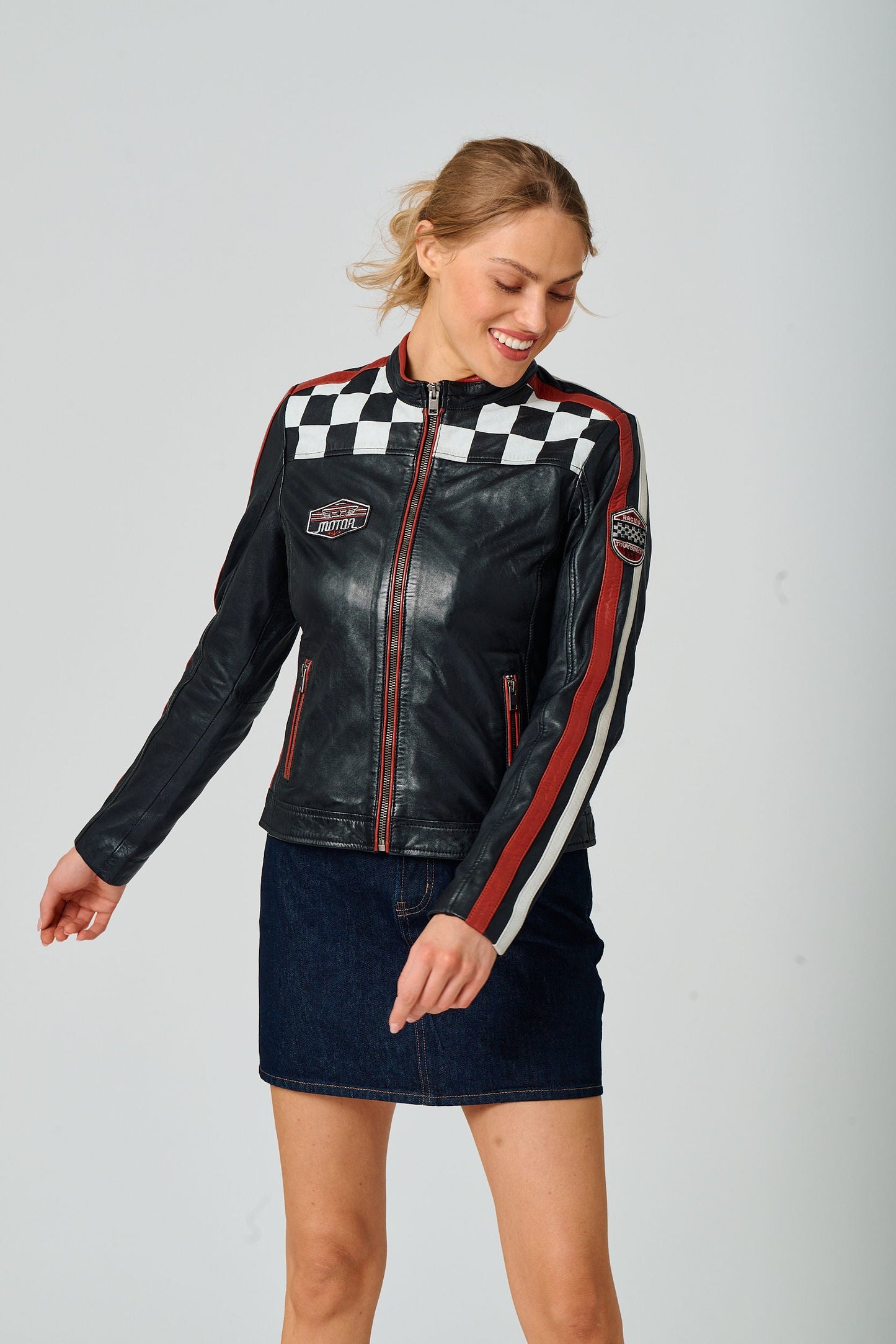 Payton RF Leather Jacket