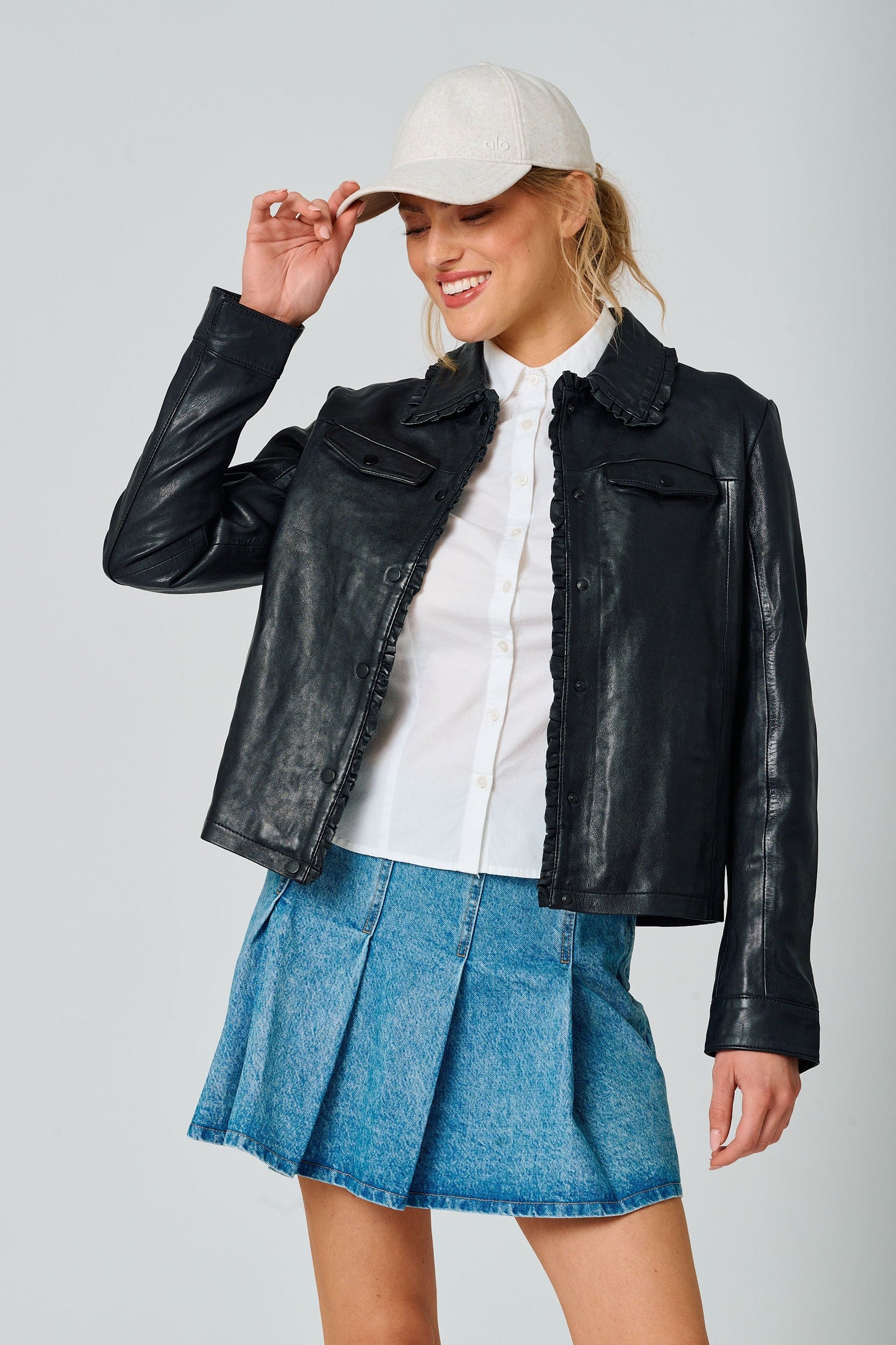 Limma CF Leather Jacket