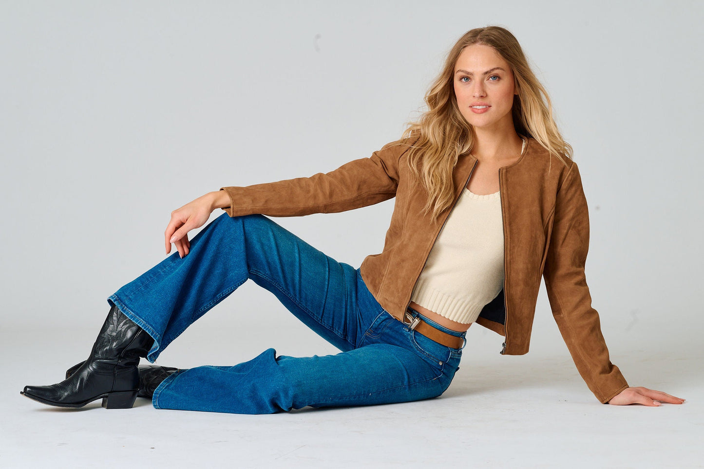 Quynn RF Leather Jacket