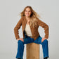 Quynn RF Leather Jacket