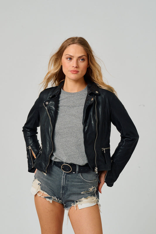 Hera RF Leather Jacket