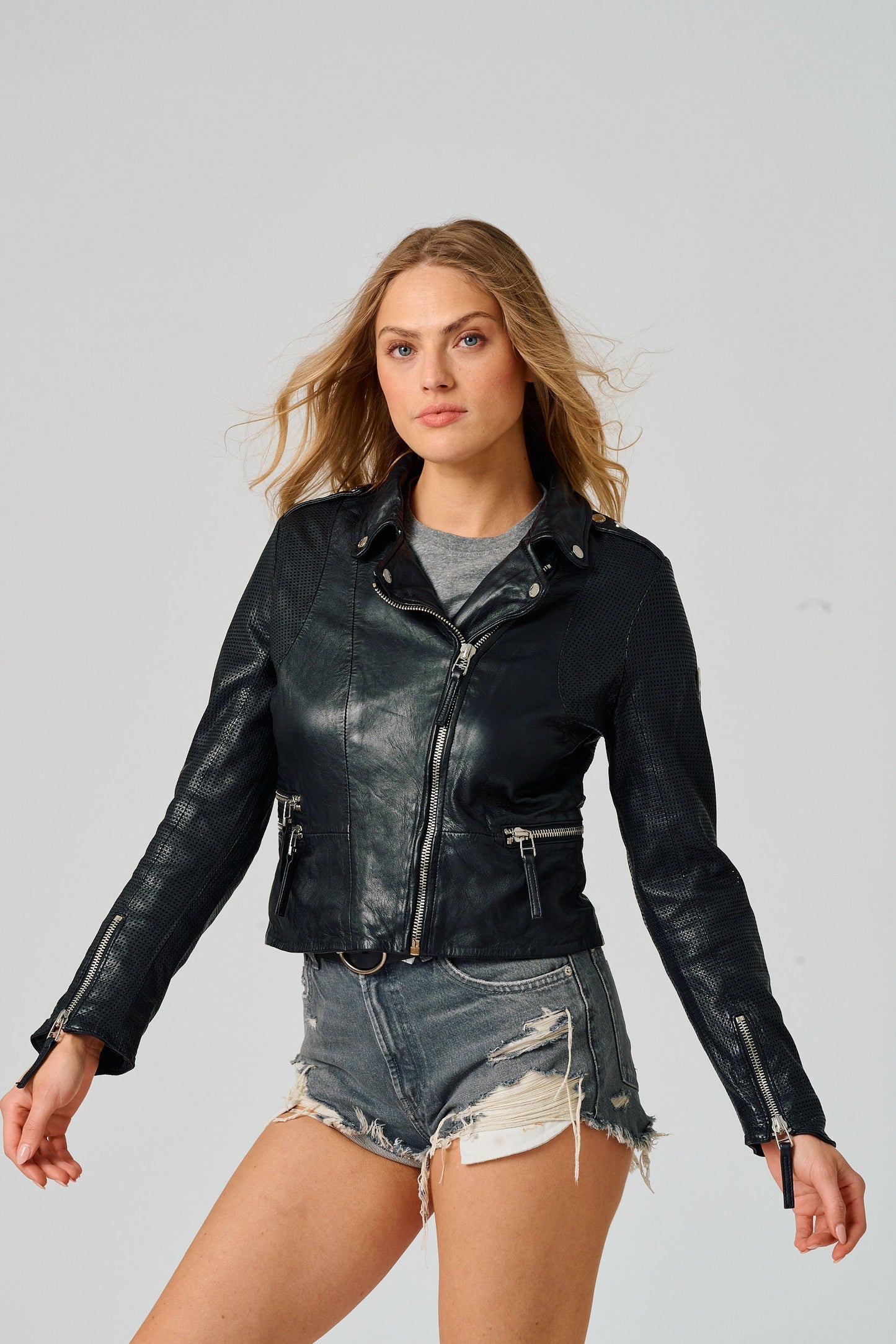 Hera RF Leather Jacket