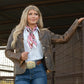 Cowgirl in jacket and jeans, DSC_7855