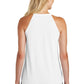 Women's White Tri-Rocker Tank Top - District DT137L