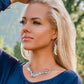 Woman wearing feather jewelry, ER5194_mod