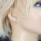 ER803_mod Horseshoe Stud Earring