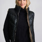 Ellen OS Leather Vest - Reversible