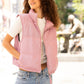 Ellice OS Leather Vest