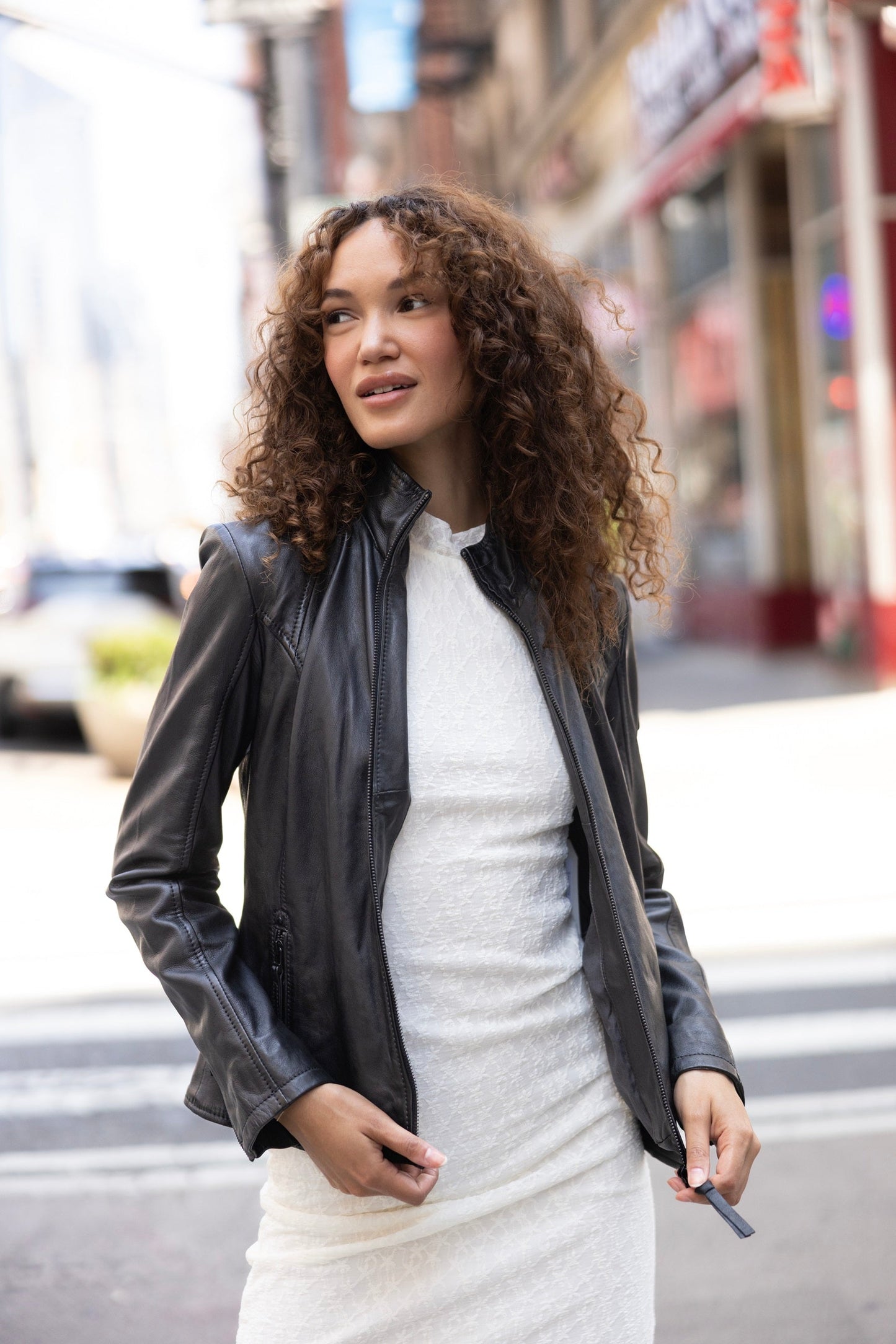Else RF Leather Jacket